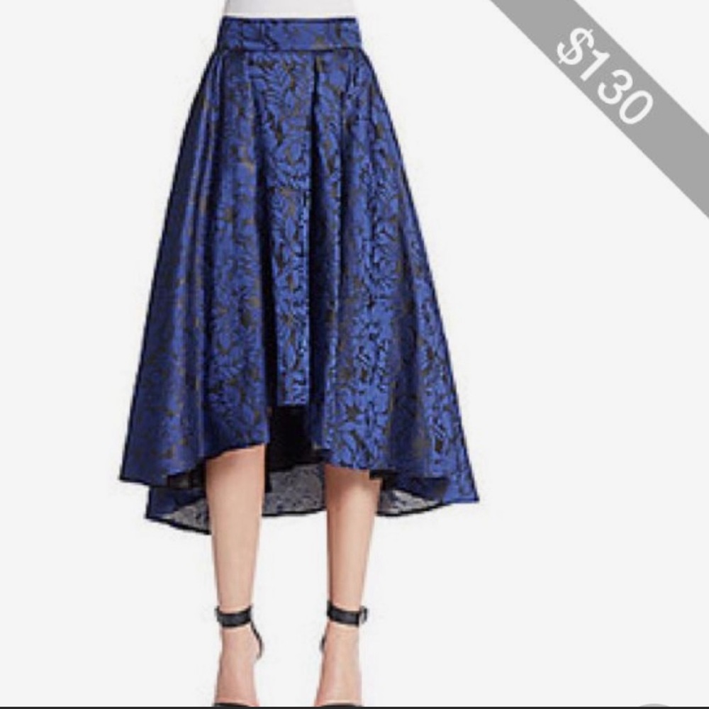 ABS asymmetrical skirt